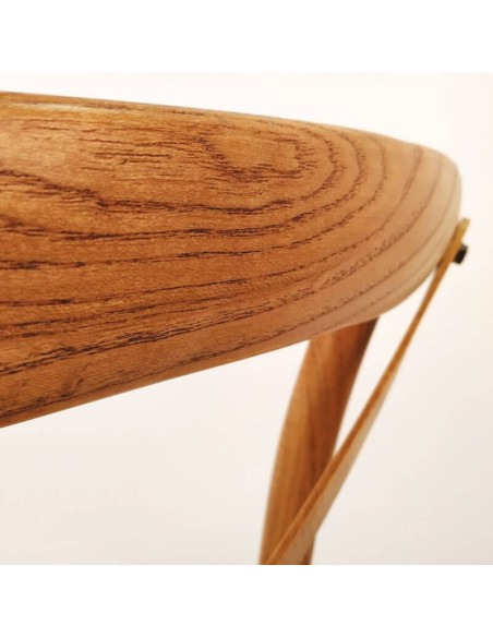 detalle color silla cruz madera color roble detalle color silla cruz madera color roble