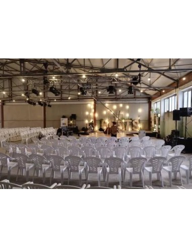 Sillón palma en evento ayuntamiento