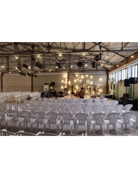 Sillón palma en evento ayuntamiento