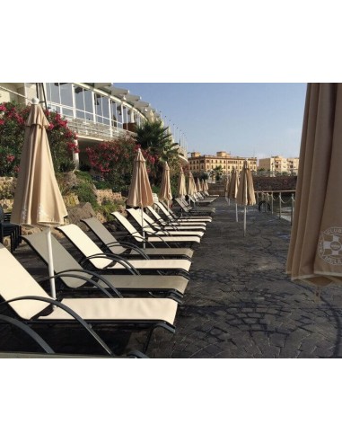 Parasol Playa y piscina redondo 2m - Sombrillas