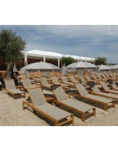 Parasol especial PLAYA profesional inox para clavar en arena - Sombrillas 2