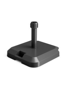 Base de 39 kg para parasol con ruedas y asa – Carcasa negra