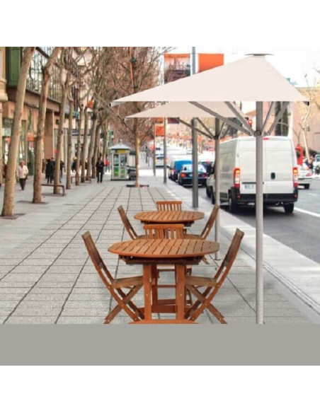 Parasol desplazado para restaurantes y bares 4 Parasol desplazado para restaurantes y bares 4
