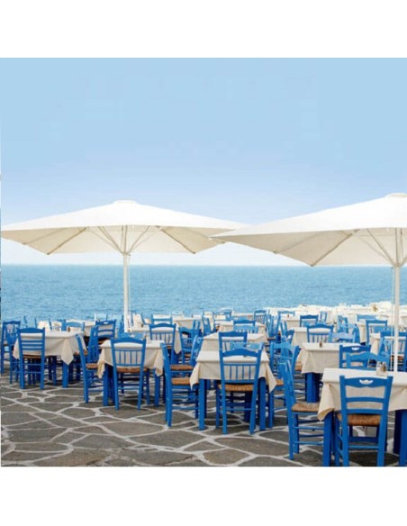 Parasol profesional telescópico de aluminio para bares y restaurantes Elitetel 7 Parasol profesional telescópico de aluminio para bares y restaurantes Elitetel 7
