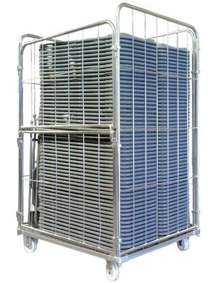 Carro tipo jaula para silla y mesas plegables RH84.CC002