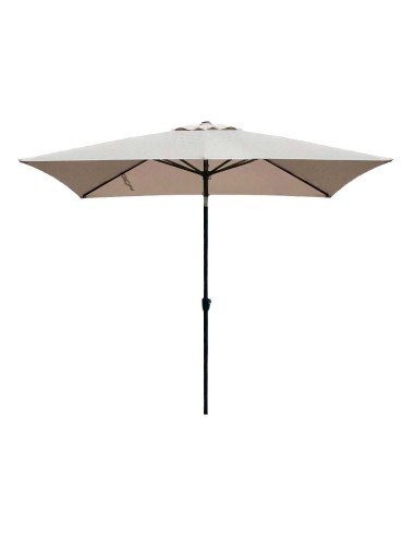 Parasol CRETA cuadrado aluminio  2x2xm