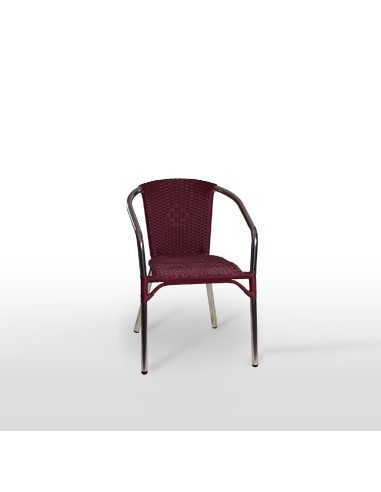 Sillón Estocolmo Deluxe burdeos