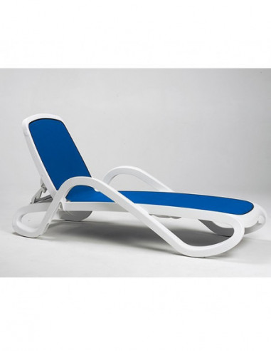 Tumbona Alfa para piscina hoteles Taupe