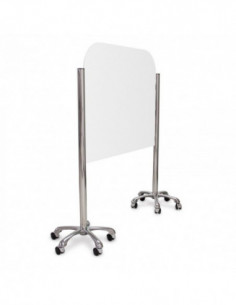 COVID-19. Biombo móvil bajo 1450x1000