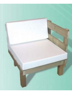 Sofás y Bancos. Sofa Rinconera Chill-Out con cojines