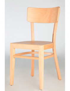 Sillas de Interior. Silla Bistro madera de Haya