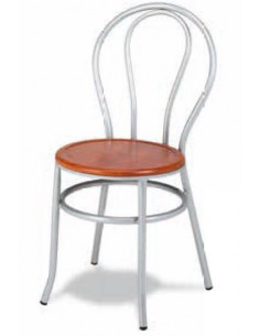 Sillas de Interior. Silla Bar Asiento madera