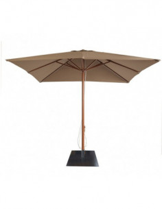 Parasoles. Parasol AM1 mástil madera