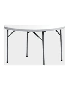 Mesa plegable redonda PLANET 120 diámetro Premium gris oscuro 2
