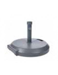 Bases y complementos. Base redonda con ruedas de cemento MOULD 38kg