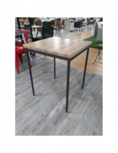 Mesas de Interior. Mesa DECO-C ACERO EPOXI