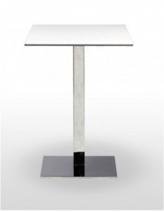 Mesas altas. Mesa alta cromada bar Picasso 60x40