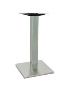 Mesas de Interior. Pie de mesa INOX