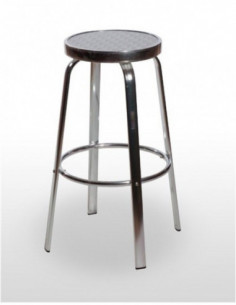 Taburetes de Exterior. Taburete bar Barra aluminio