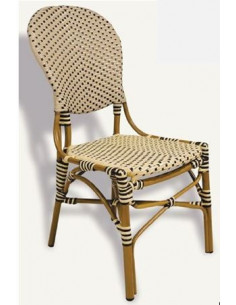 Sillas de Exterior. Silla AMELIE Alum