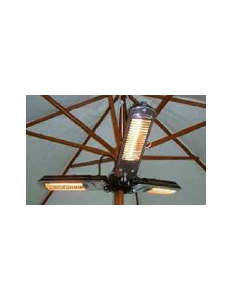 Climatización. Calefactor Sombrilla. Calefactor de exterior eléctrico por infrarrojos